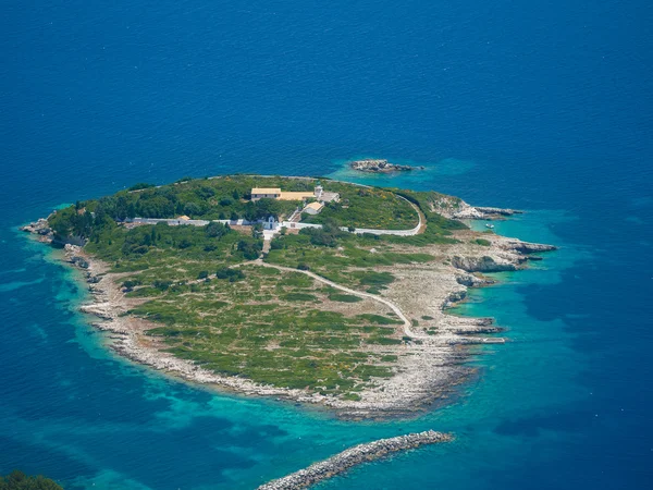 Vista aérea de la isla de Paxos —  Fotos de Stock