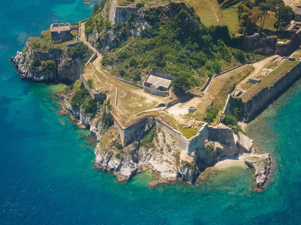 Old Byzantine fortress in Corfu, Greece — Stock Photo, Image