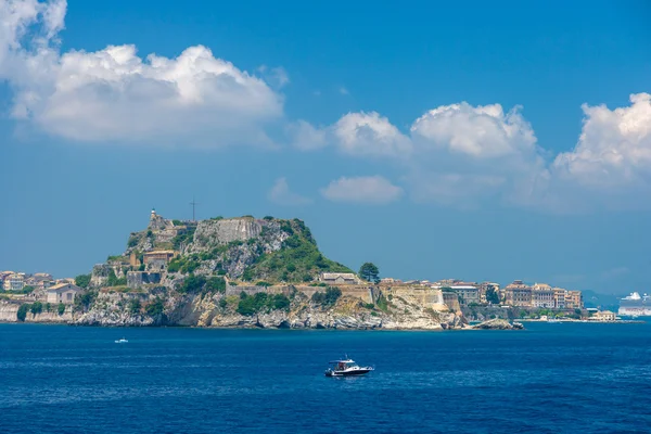 Antiga fortaleza bizantina em Corfu — Fotografia de Stock