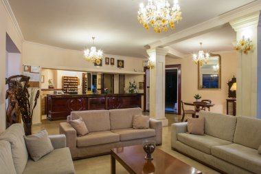 lüks otel lobisinde