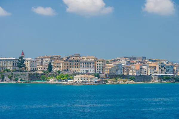 Vista sobre a cidade de Corfu — Fotografia de Stock
