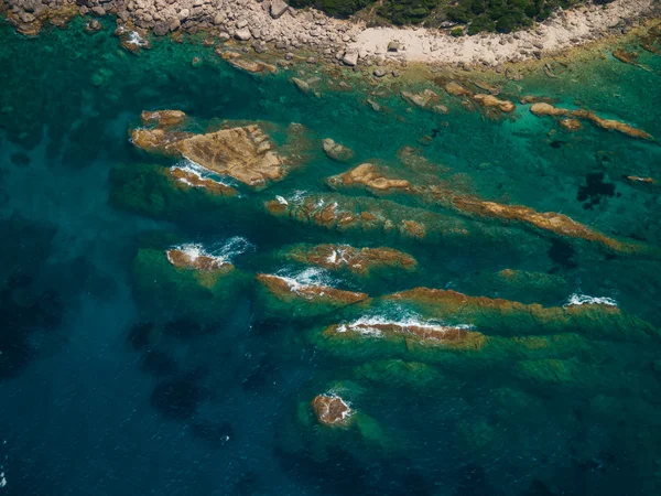 Vue Aérienne des Lipiades à Corfou Grèce — Photo