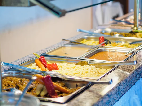 Buffet de comida en restaurante — Foto de Stock