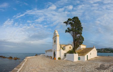 sahne vlacherna Manastırı, Vigla, Korfu