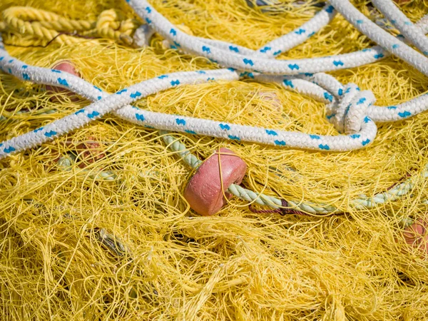 Fishing nets with floats — Stock Photo, Image