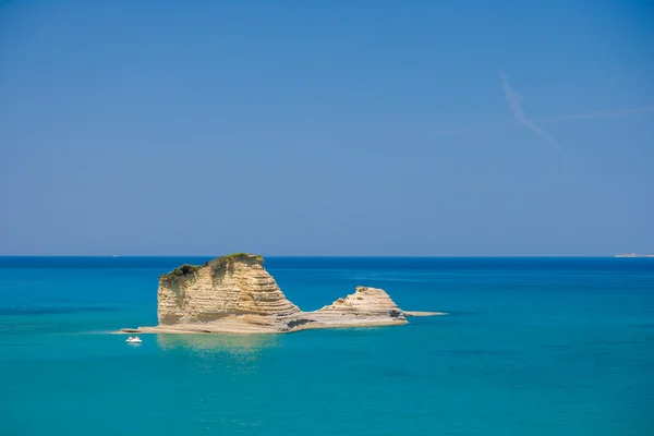 Sidari canal d'amour ostrov Korfu — Stock fotografie