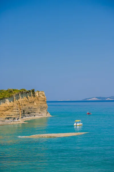 Sidari canal d'amour Korfu Adası — Stok fotoğraf