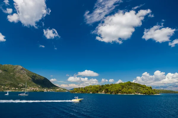 Nidri en la isla Lefkada — Foto de Stock