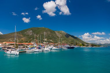 nidri lefkas Adası Limanı