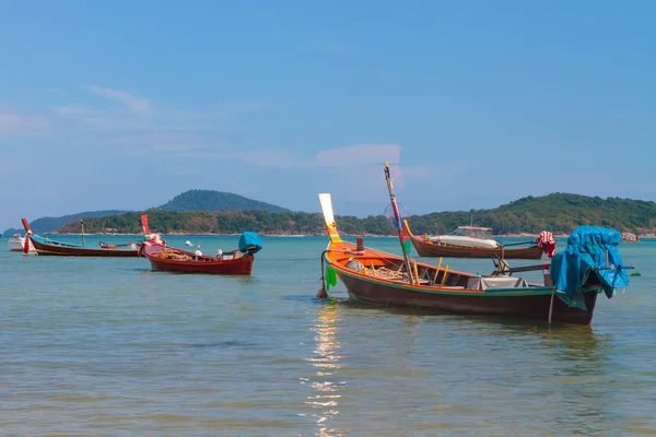 タイのプーケットでのボートします。 — ストック写真