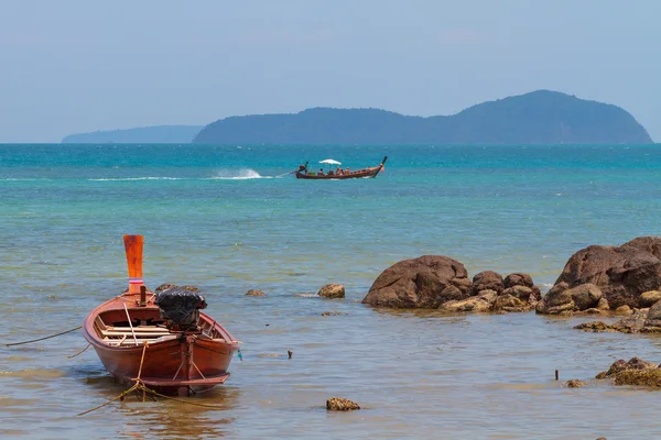 船在泰国普吉岛 — 图库照片