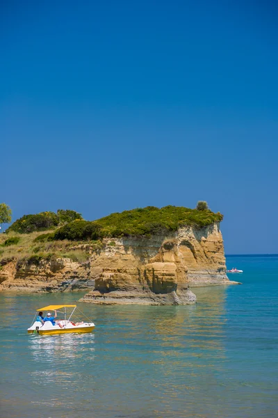 Sidari Canal d 'amour Corfú — Foto de Stock