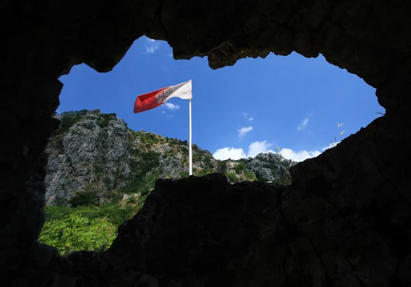 Bandera de Kotor — Foto de Stock
