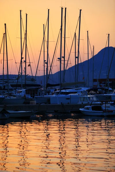 Segelboote — Stockfoto