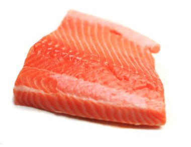 Salmon meat clipart