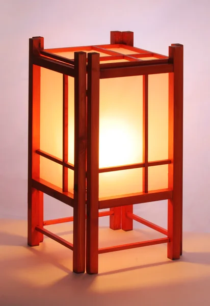 Japanse tafellamp — Stockfoto