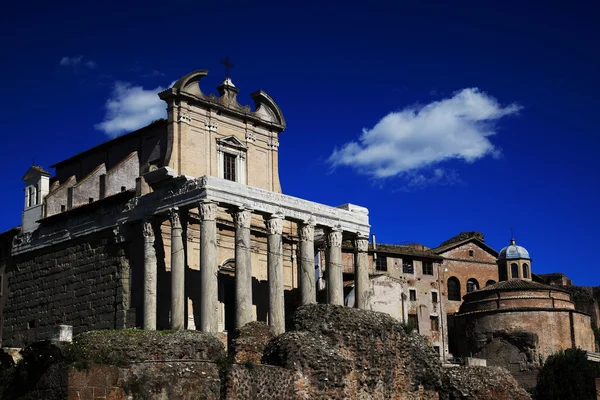 Ruinen des Forum Romanum — Stockfoto