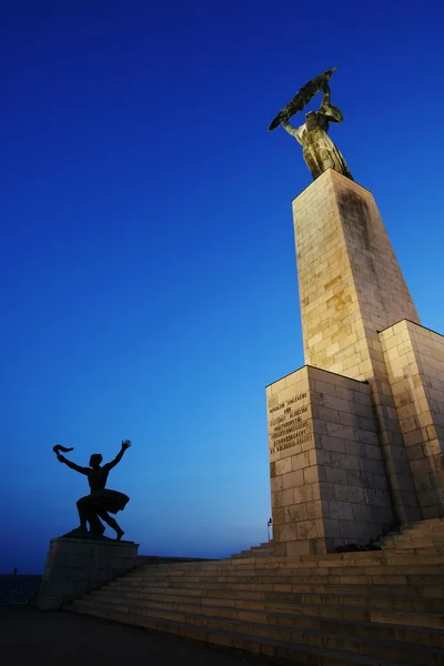Монумент свободи в Будапешті — стокове фото