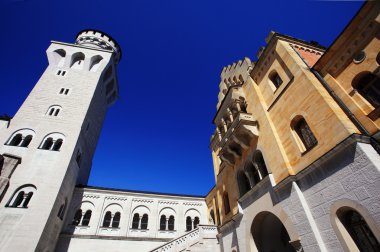 Neuschwanstein Kalesi Almanya içinde