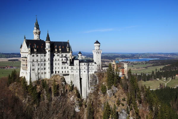 Schloss Neuschwanstein — Stockfoto