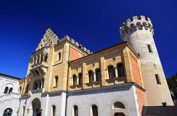 Dentro del castillo de Neuschwanstein Alemania — Foto de Stock