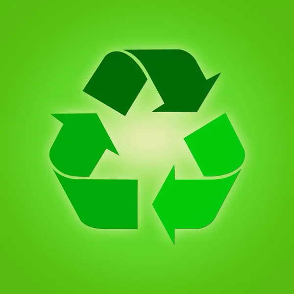 Recycling symbol — Stock Photo, Image