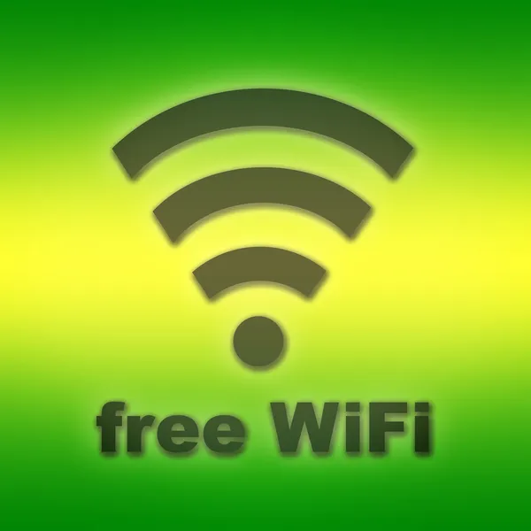 Wifi gratuito — Foto Stock