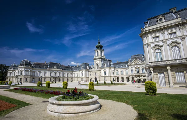 Festetics Palace July 2021 Tourists Visit Festetics Palace Famous Baroque — Stock Photo, Image