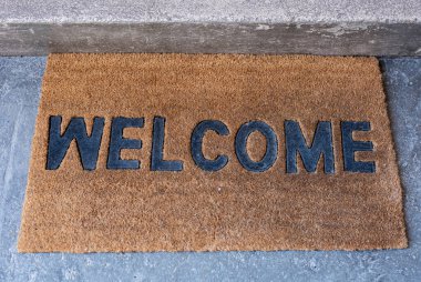 Kirli paspasın üzerine hoş geldin.