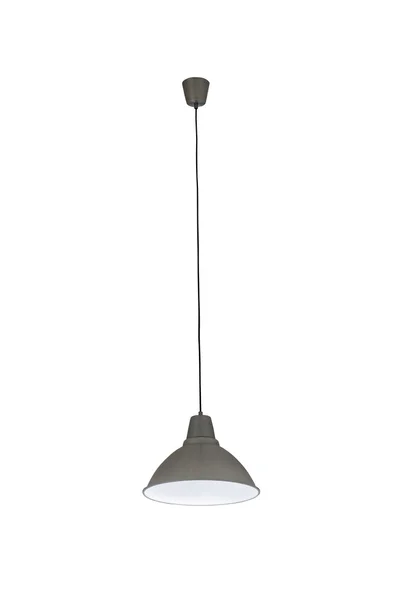 Metallic chandelier isolated — Stock Photo, Image