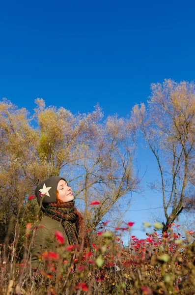 Den Herbst genießen — Stockfoto