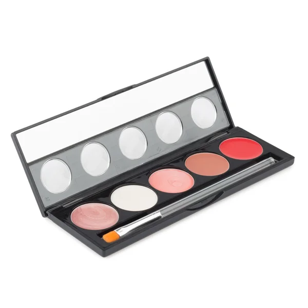 Paleta de maquillaje aislada — Foto de Stock