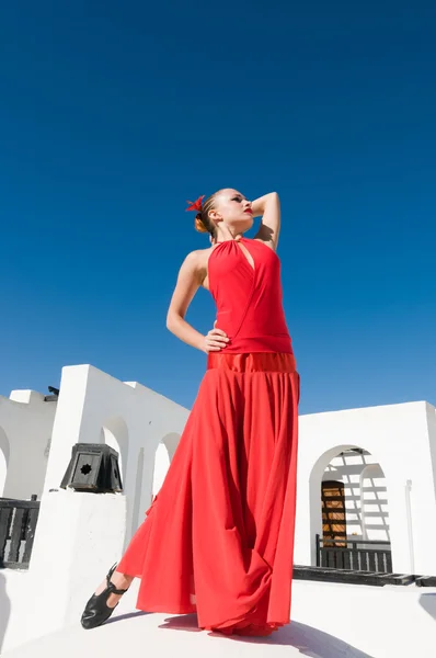Flamenco-Tänzerin — Stockfoto