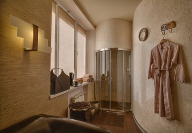 modern bir spa merkezi iç