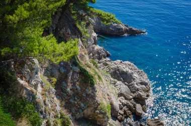 Adriyatik deniz manzarası