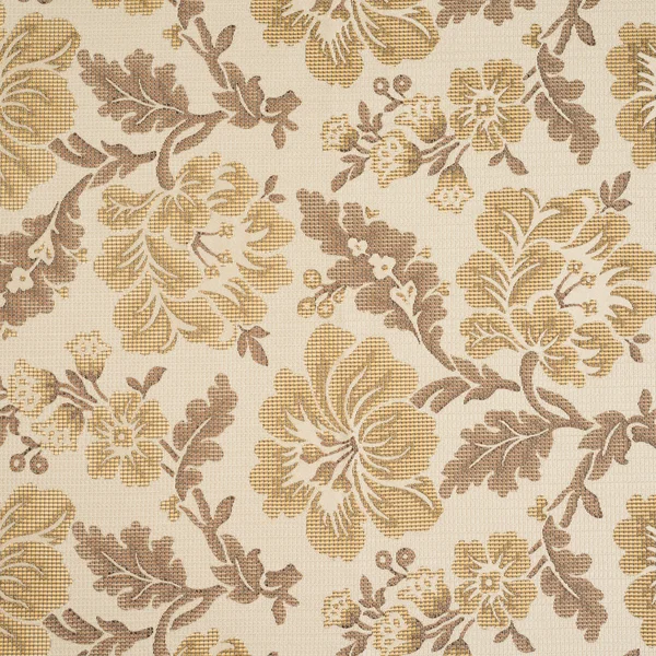 Fabric background with floral pattern — Stock Photo, Image