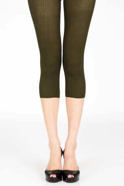 Pernas femininas magras longas — Fotografia de Stock