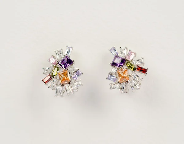 Beauty earrings — Stock Photo, Image