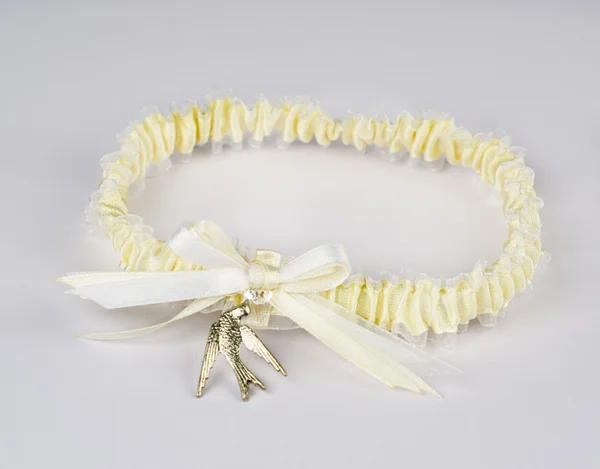 Garter of the bride — Stock Photo, Image