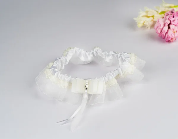 Подвязка невесты — стоковое фото