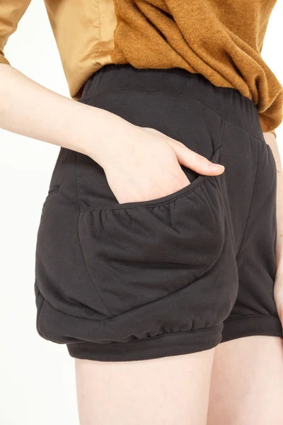 Módní krátké kalhoty — Stock fotografie