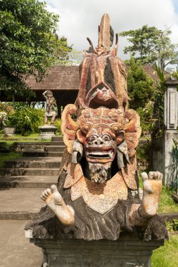 geleneksel balinese Tanrı heykeli