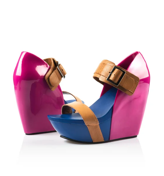 Coppia di scarpe donna — Foto Stock