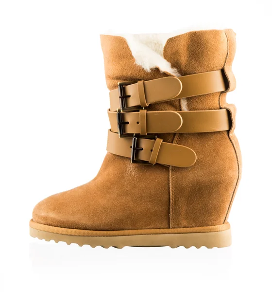 Modieuze vrouwen winter boot — Stockfoto