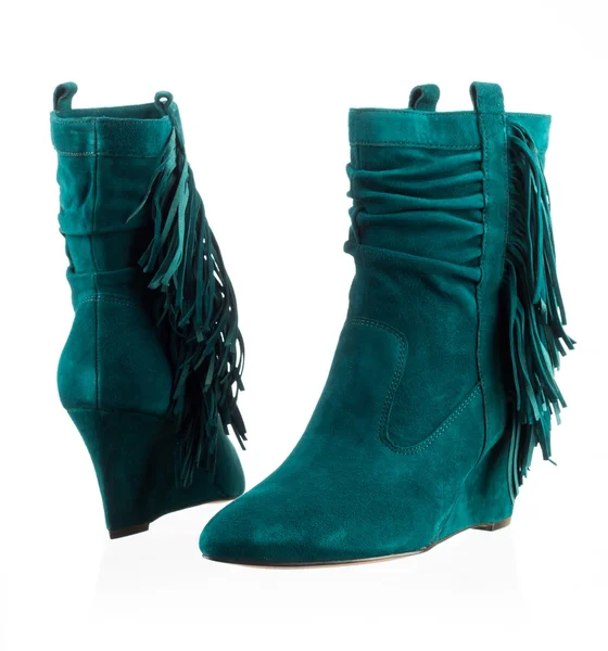 Fashionable women winter boots — Stock Photo, Image