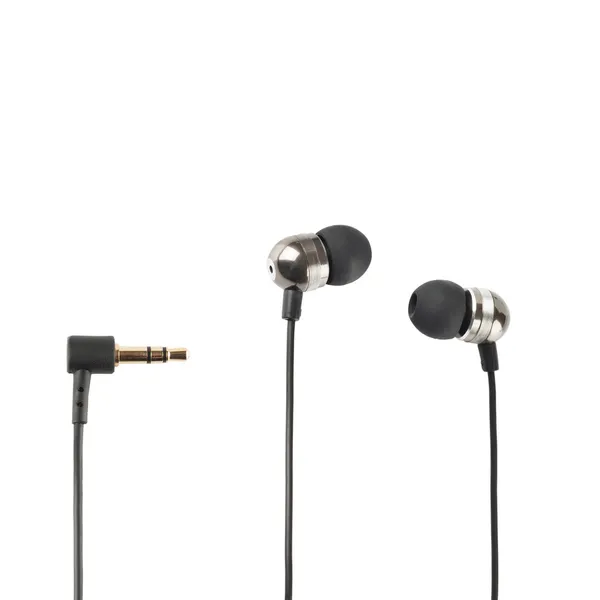 Auriculares negros — Foto de Stock