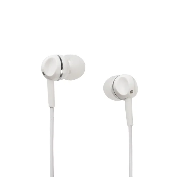 White Headphones — Stock Photo, Image