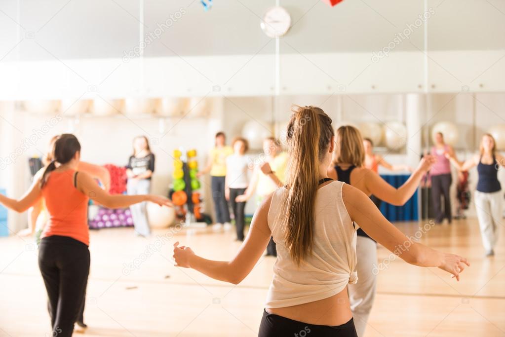 Dance class for women