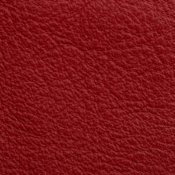 Rotes Leder Textur für Hintergrund — Stockfoto