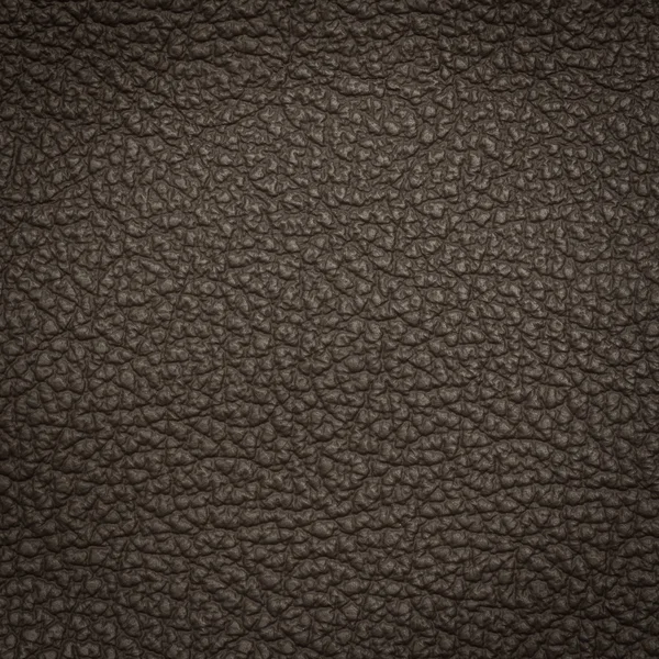 Black leather macro shot — Stock Photo, Image